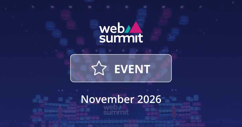 Catch us live at Web Summit Lisbon 2026 (1)